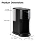 CUCKOO Electric 3-in-1 Coffee Maker – Brew Ground Coffee, K-Cup Pods & Loose Tea Leaves