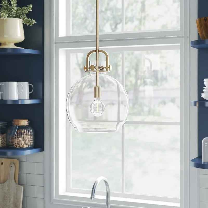 Chesterland 1-Light Single Globe Pendant – Modern Elegance for Any Space