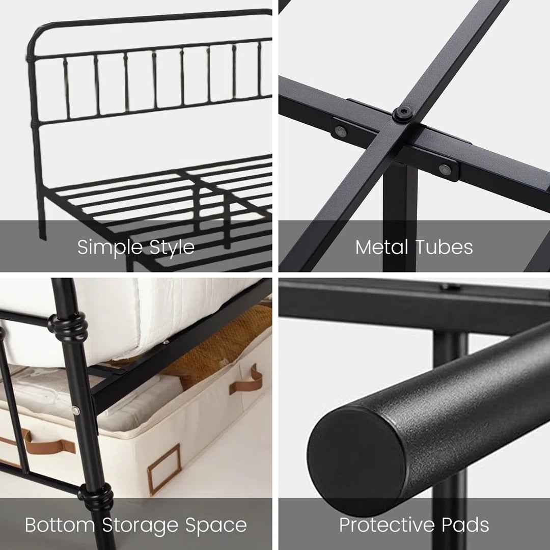 Colina Metal Bed – Stylish & Durable Bedroom Frame