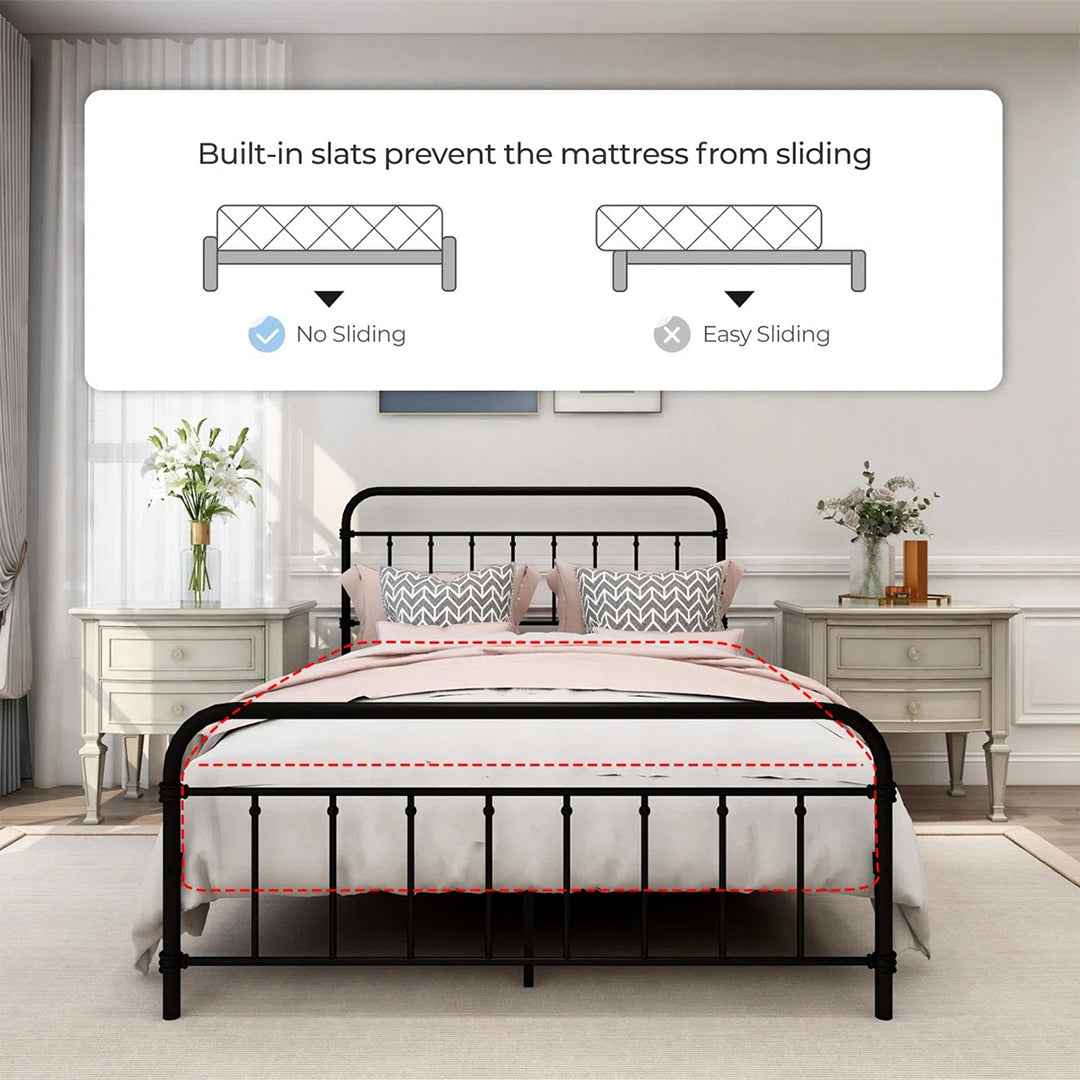 Colina Metal Bed – Stylish & Durable Bedroom Frame