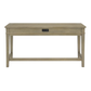 Dunmoore Contemporary Writing Desk – Modern Wood Office Desk with Storage Drawers and Sleek Metal Accents - Nadeems Home