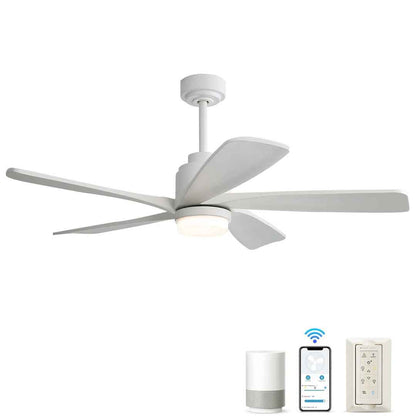 Damecia 52" Ceiling Fan with LED Lights – Modern & Energy-Efficient Cooling Solution