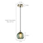 Glass Globe Pendant Lights – Modern Kitchen Island & Room Lighting Fixtures