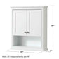 Deborah 25" W x 30" H x 9" D Wall Mounted Bathroom Cabinet – Space-Saving Storage Solution