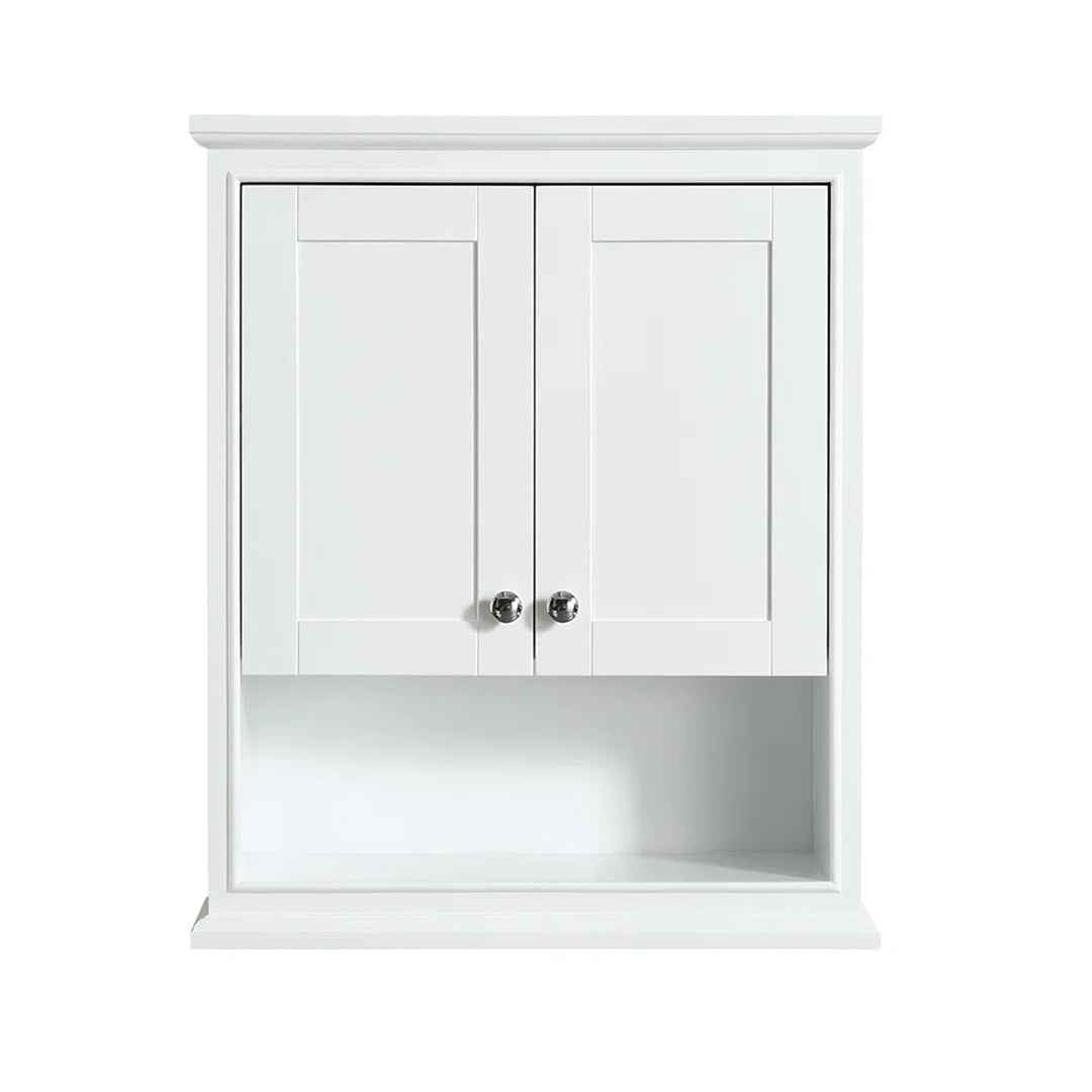 Deborah 25" W x 30" H x 9" D Wall Mounted Bathroom Cabinet – Space-Saving Storage Solution