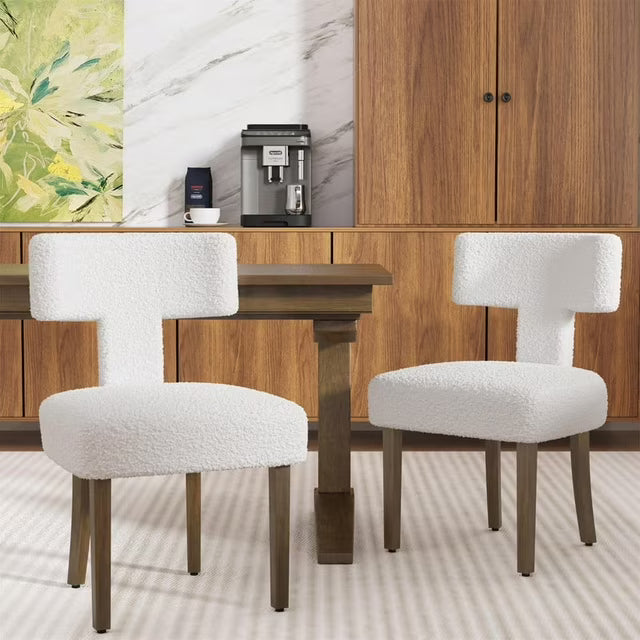 2-Pack Domica Fabric Dining Chairs Modern Comfort & Style