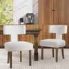 2-Pack Domica Fabric Dining Chairs Modern Comfort & Style