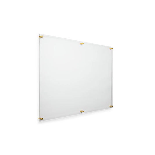 Double Panel Floating Acrylic Picture Frame – Modern Wall or Tabletop Photo Display