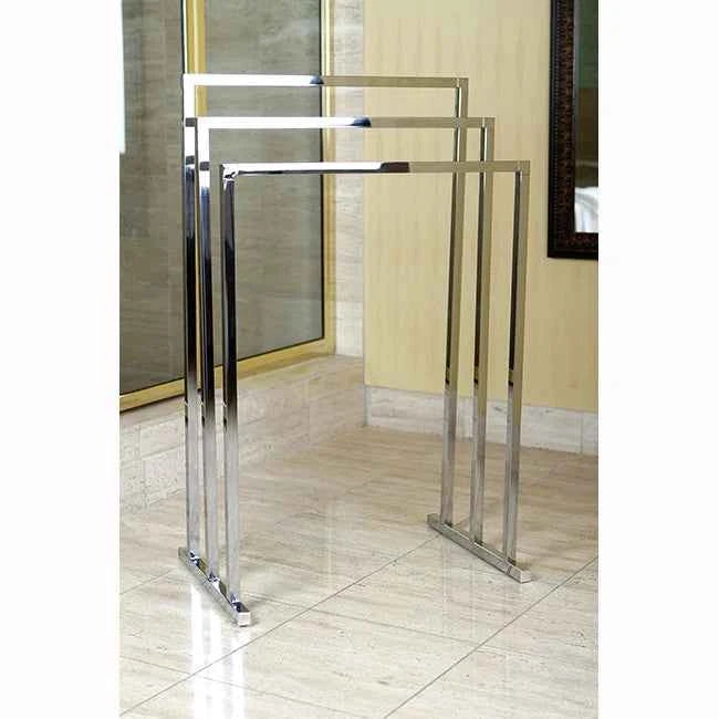 Edenscape Free Standing Towel Stand – Stylish & Practical Bathroom Organizer