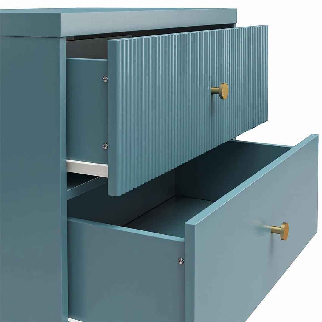 Elizabeth 2-Drawer Nightstand – Stylish & Functional Bedroom Storage