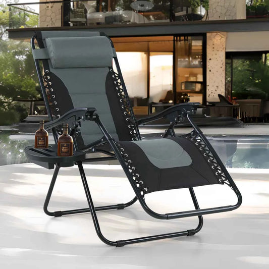 Reclining Zero Gravity Chair with Cushion – Ultimate Comfort & Support