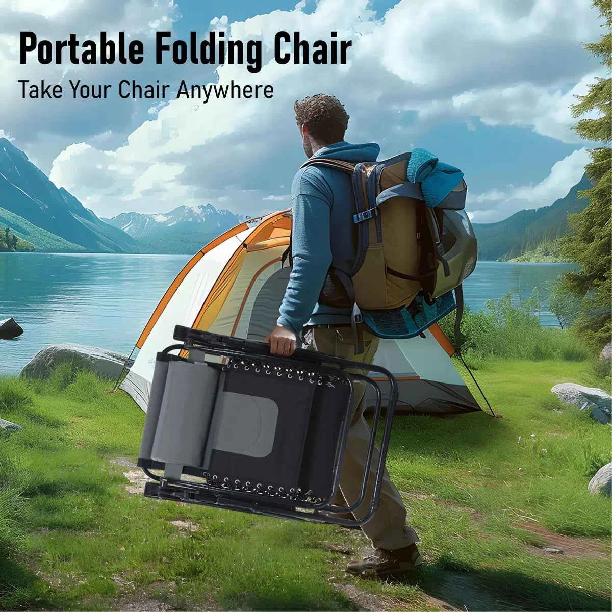 Reclining Zero Gravity Chair with Cushion – Ultimate Comfort & Support
