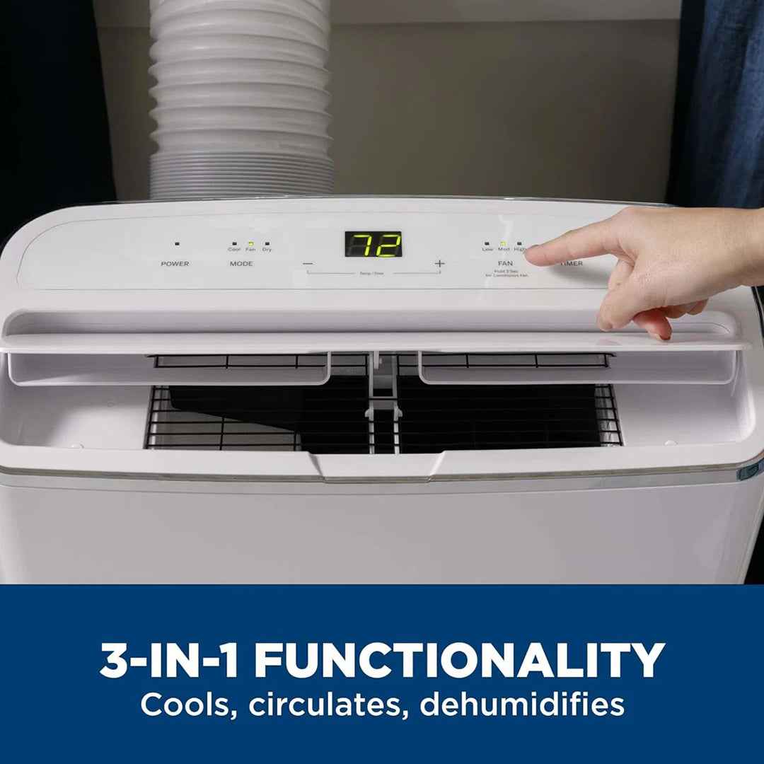 14,000 BTU Smart Portable Air Conditioner – Wi-Fi Enabled Cooling & Dehumidifier