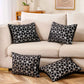 Geometric Velvet Throw Pillows Set of 4 – Soft, Stylish Accent Pillows