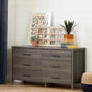 Gravity 6-Drawer Dresser – Modern Storage with Sleek Style