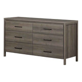 Gravity 6-Drawer Dresser – Modern Storage with Sleek Style
