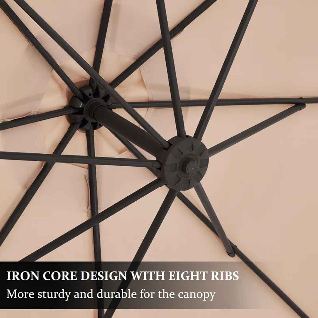 Haque Cantilever Umbrella – Stylish Outdoor Shade with Easy Adjustability