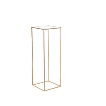 VEVOR 10PCS 31.5" High Wedding Flower Stand with Acrylic Laminate – Elegant Event Décor