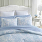 Laura Ashley Bedford Reversible Cotton Blue Comforter Set – Soft & Stylish Bedding