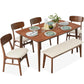 Lindsae 6-Person Dining Set – Modern Comfort & Style by Corrigan Studio