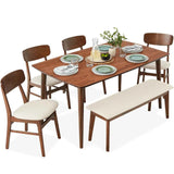Lindsae 6-Person Dining Set – Modern Comfort & Style by Corrigan Studio