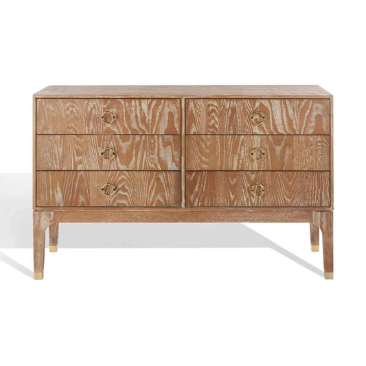 Longhin 6-Drawer 56" Wide Dresser – Spacious Storage with Modern Style