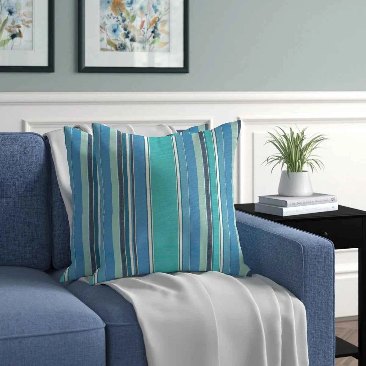 Melbourne Outdoor Square Pillow Cover & Insert – Durable & Stylish Patio Cushion Set