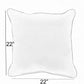 Melbourne Outdoor Square Pillow Cover & Insert – Durable & Stylish Patio Cushion Set