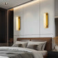 Mikinzie 2-Light LED Alabaster Wall Sconces – Modern Set of 2 Decorative Wall Lamps
