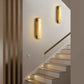 Mikinzie 2-Light LED Alabaster Wall Sconces – Modern Set of 2 Decorative Wall Lamps