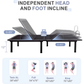 Mobley 15" Zero Gravity Adjustable Bed – Wireless Remote for Personalized Comfort