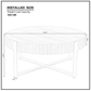 Modern Round Coffee Table – Sleek Style with Sturdy Metal Legs  Bring a touch of modern elegance to your living space with the Modern
