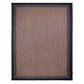 NAPLES Ace Border Havana 8' x 10' Area Rug – Classic Havana Brown Indoor/Outdoor Rug for Living & Dining Spaces