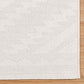NAPLES Chalon Cream 6'6" x 9'6" Area Rug – Elegant Indoor/Outdoor Cream Rug for Living & Dining Spaces