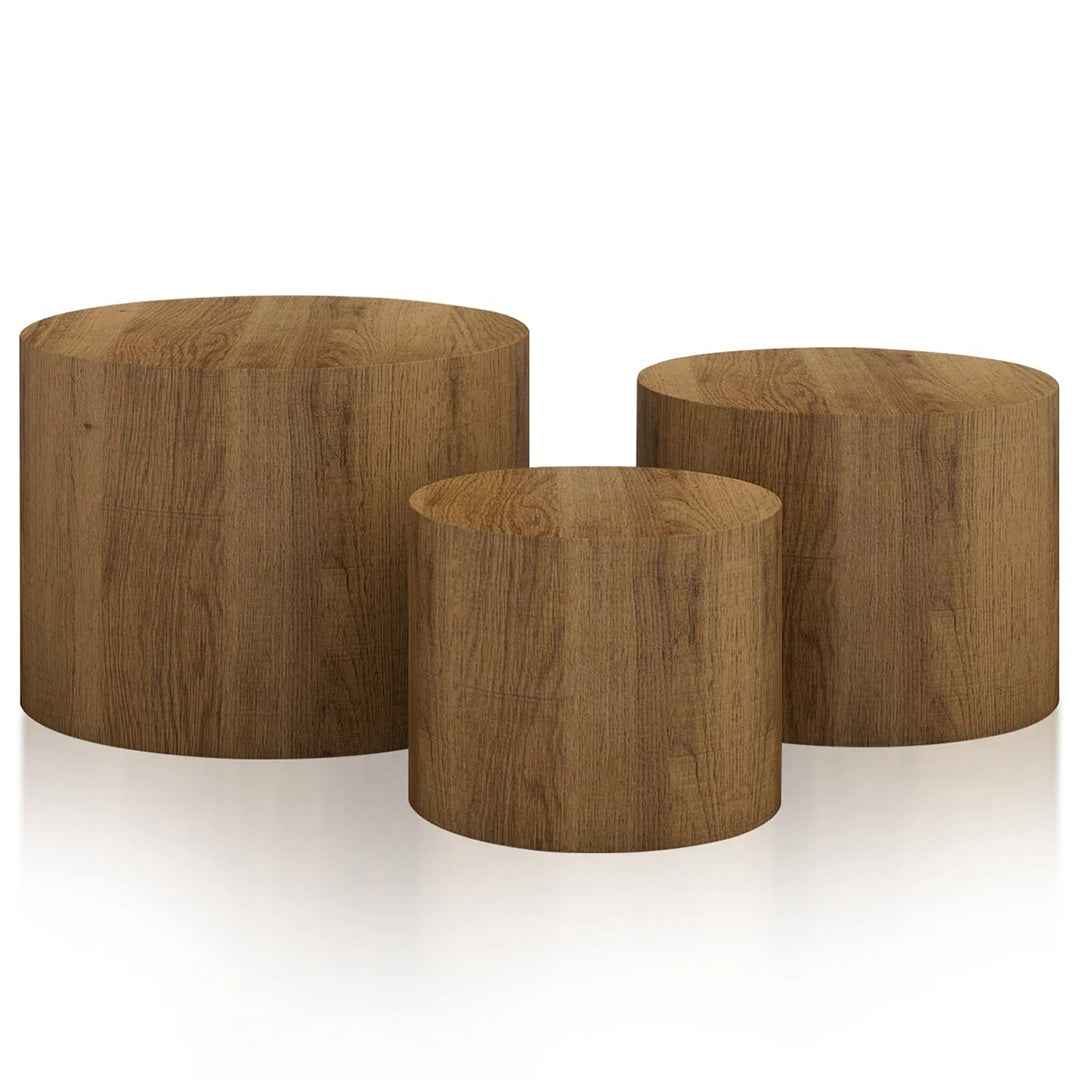 Nesting Coffee Table Set of 3 – Space-Saving & Stylish Living Room Tables