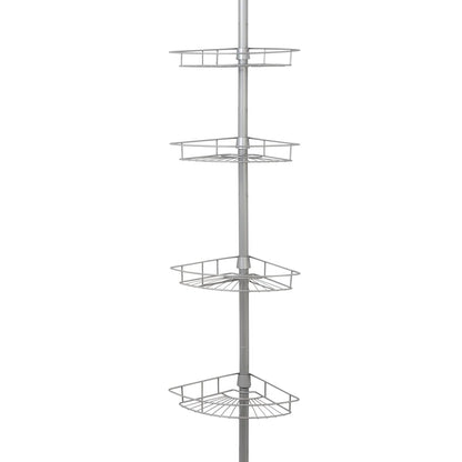 Nev Tension Shower Caddy – Adjustable & Rust-Resistant Bathroom Organizer