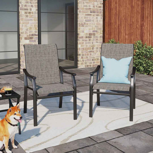 Nosson Patio Dining Armchair – Comfort Meets Outdoor Style