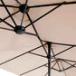Nyasia 15 ft x 9 ft Rectangular Market Umbrella with Base – Durable Outdoor Shade Solution