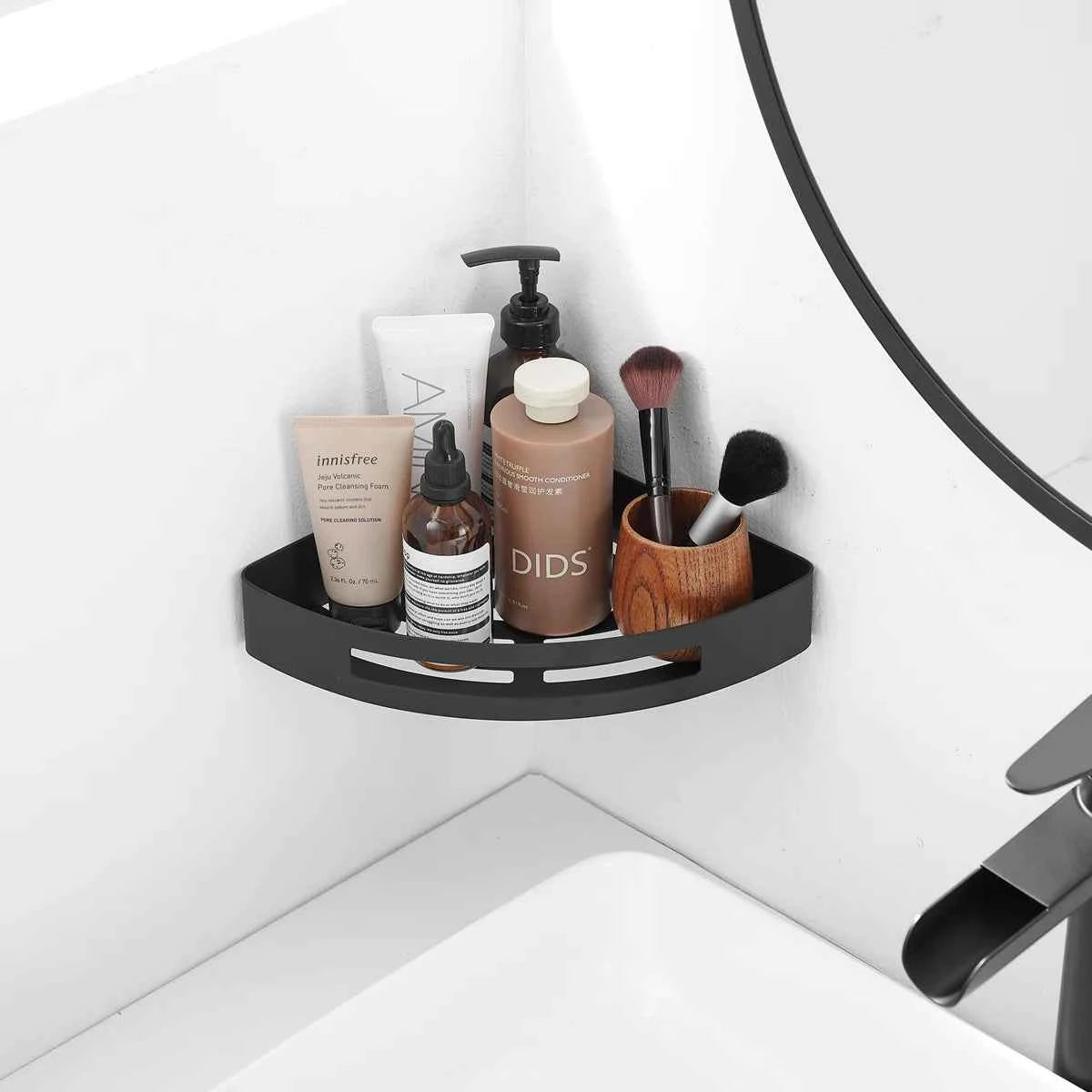 Oramas Stainless Steel Wall Mounted Shower Caddy – Durable & Space-Saving Bathroom Organize