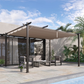 Outdoor Retractable Pergola Canopy – Aluminum Patio Shelter for Backyard, Porch, Garden & Grill Area