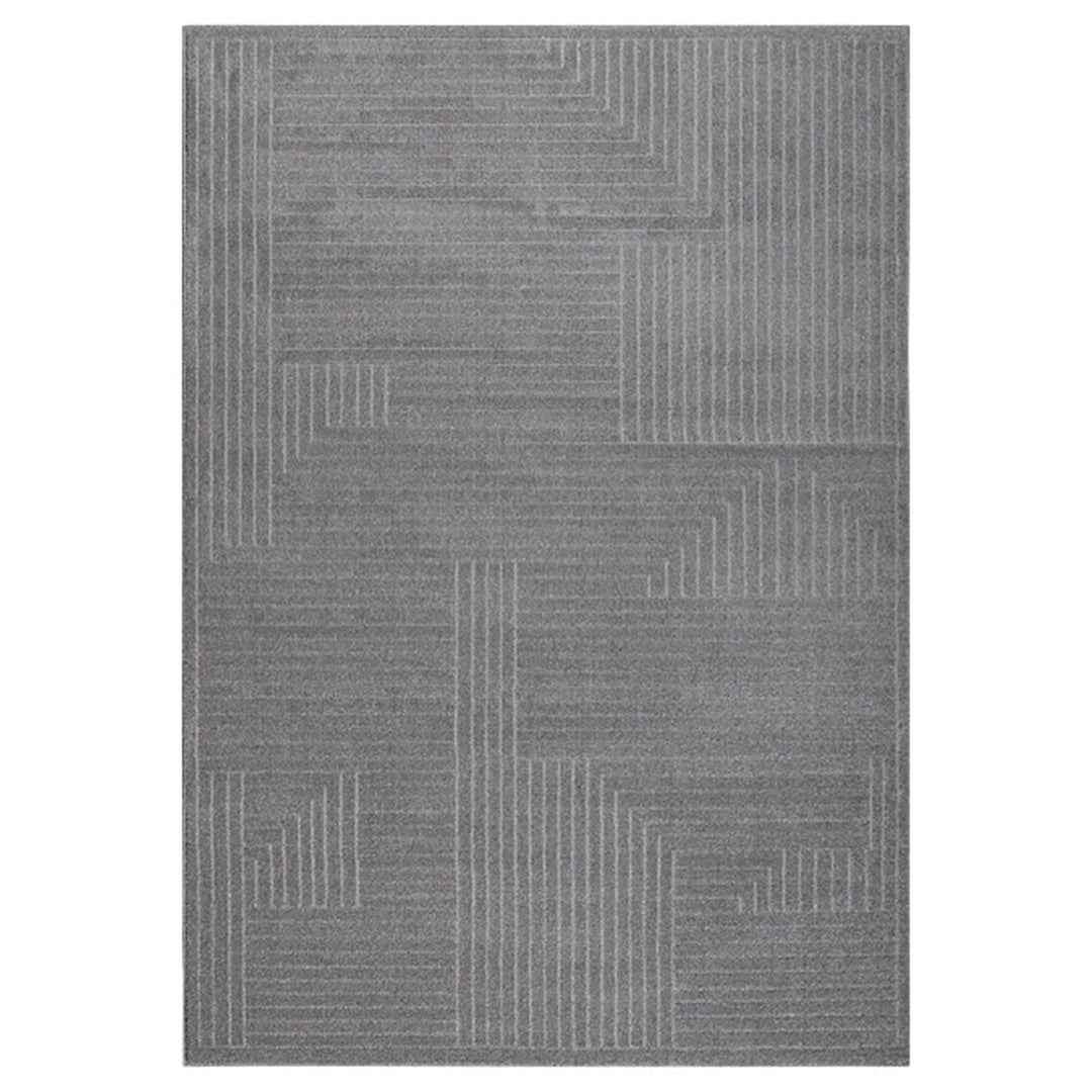 PURE LIGHT Luka 5'3" x 7'6" Area Rug – Contemporary Decorative Rug for Living Room & Bedroom