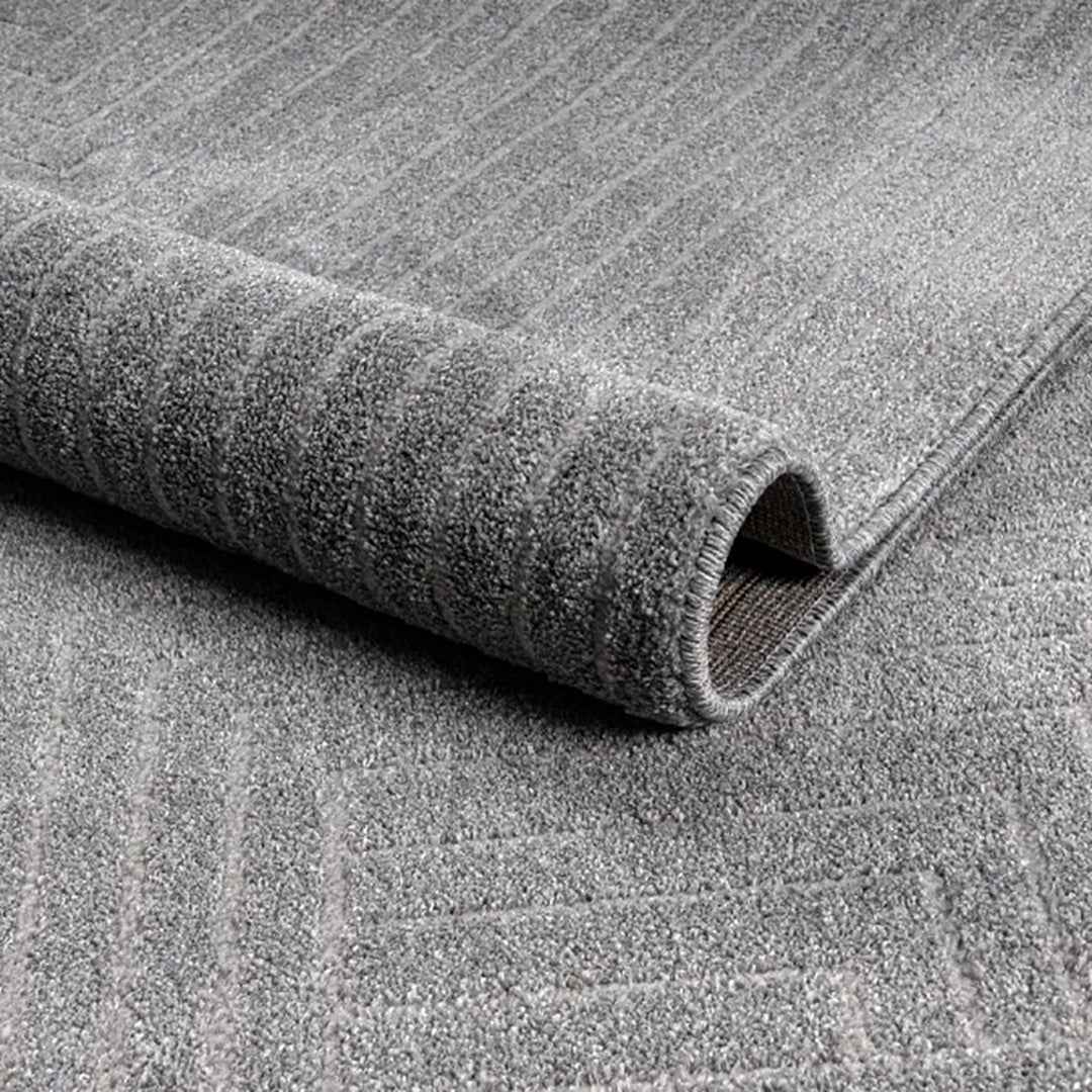 PURE LIGHT Luka 5'3" x 7'6" Area Rug – Contemporary Decorative Rug for Living Room & Bedroom