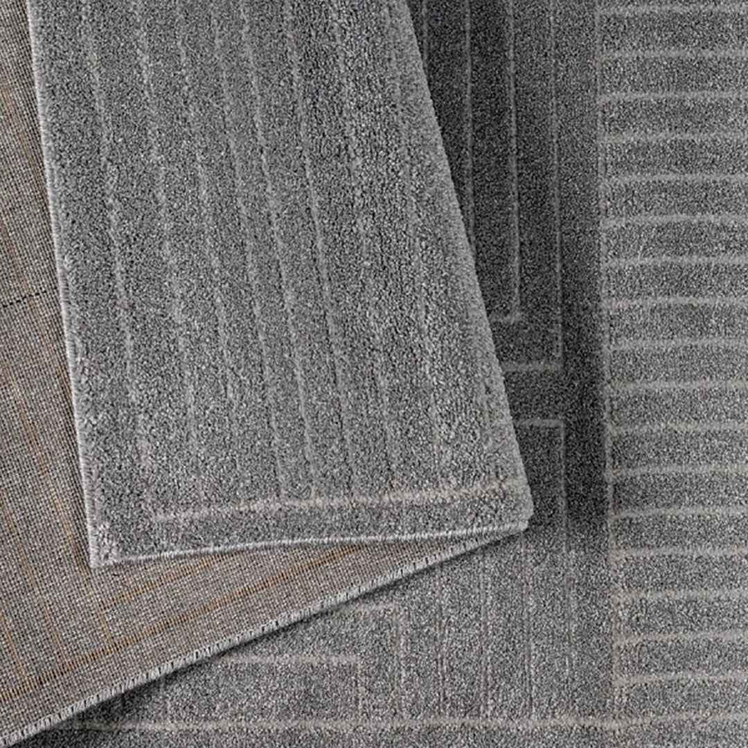 PURE LIGHT Luka 5'3" x 7'6" Area Rug – Contemporary Decorative Rug for Living Room & Bedroom