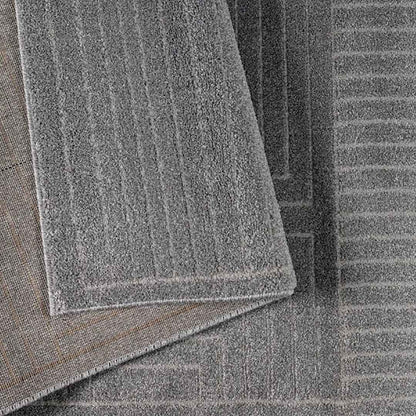 PURE LIGHT Luka 5'3" x 7'6" Area Rug – Contemporary Decorative Rug for Living Room & Bedroom