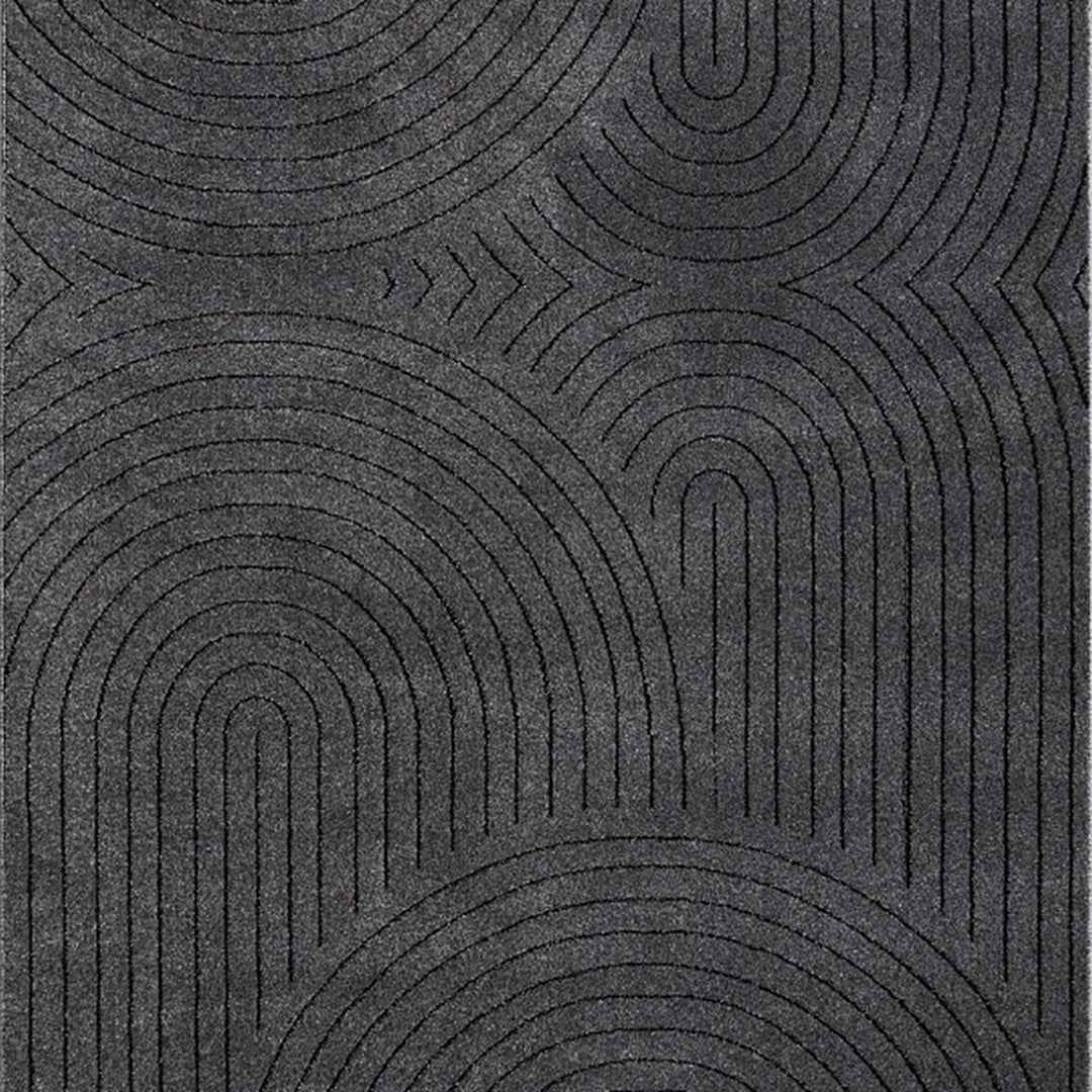 PURE LIGHT Quinn 5'3" x 7'6" Area Rug – Contemporary Decorative Rug for Living Room & Bedroom