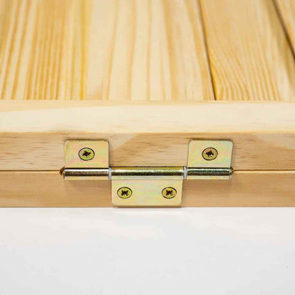 Panelled Wood Unfinished Bi-Fold Door – Customizable Space-Saving Interior Door