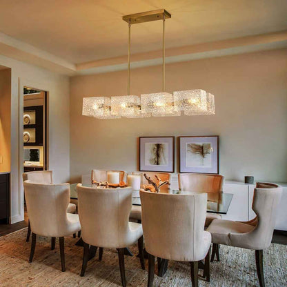 Pennsburg 8-Light Gold Kitchen Island Pendant – Elegant & Bright Modern Lighting