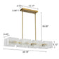 Pennsburg 8-Light Gold Kitchen Island Pendant – Elegant & Bright Modern Lighting