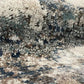 Roma Teagan Blue 6'6" x 9'6" Area Rug – Elegant Patterned Rug for Living Room, Bedroom & More