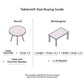 Small Grey Medallions Tablecloth – Elegant Pattern, Durable & Easy-Care Fabric